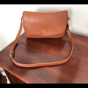 Coach VTG City Bag. British Tan. Hangtag.